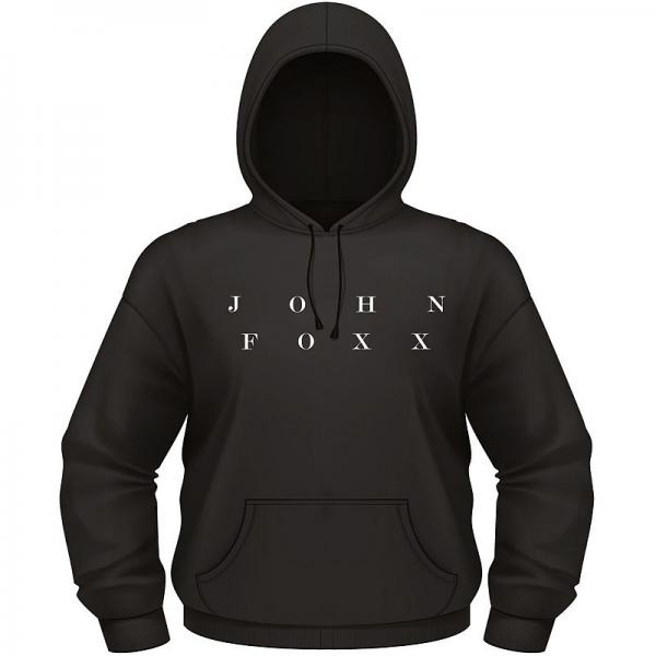 Buy Online John Foxx - John Foxx Logo Black Hoodie