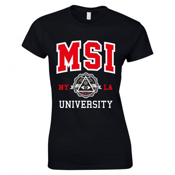 Buy Online Mindless Self Indulgence - Ladies University T-Shirt