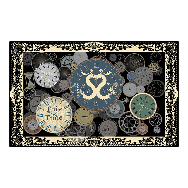 Buy Online Sound Of The Sirens - Clock Tea Towel