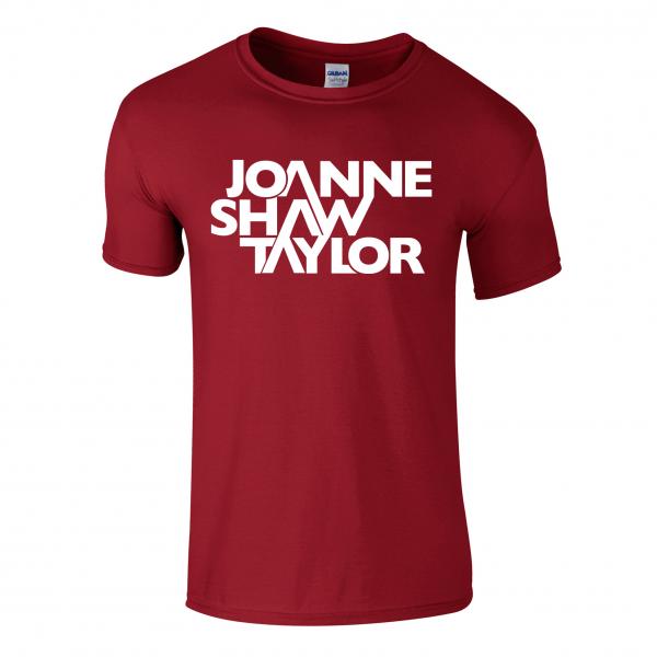Buy Online Joanne Shaw Taylor - Red Logo T-Shirt