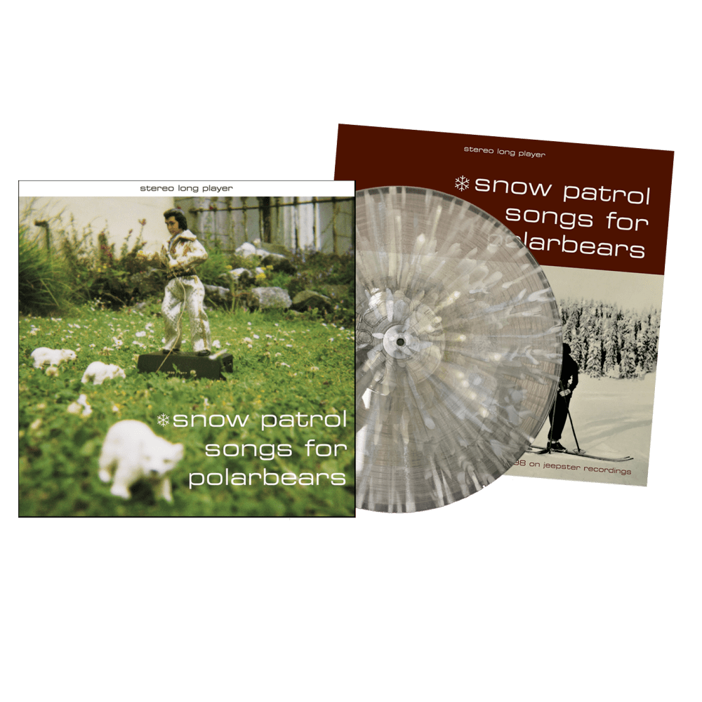 Snow Patrol - Songs For Polarbears Snowflake Vinyl on Jeepster 
