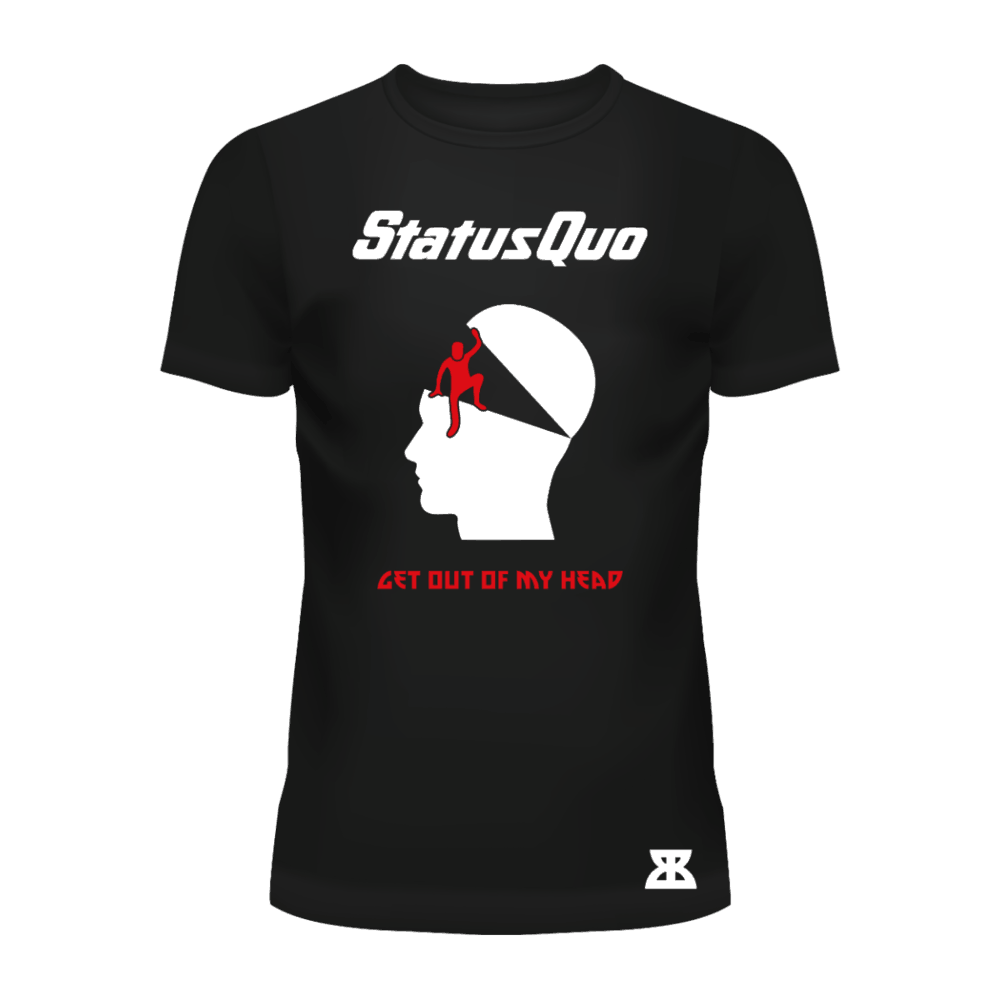 Buy Online Status Quo - Get Out Of My Head T-Shirt