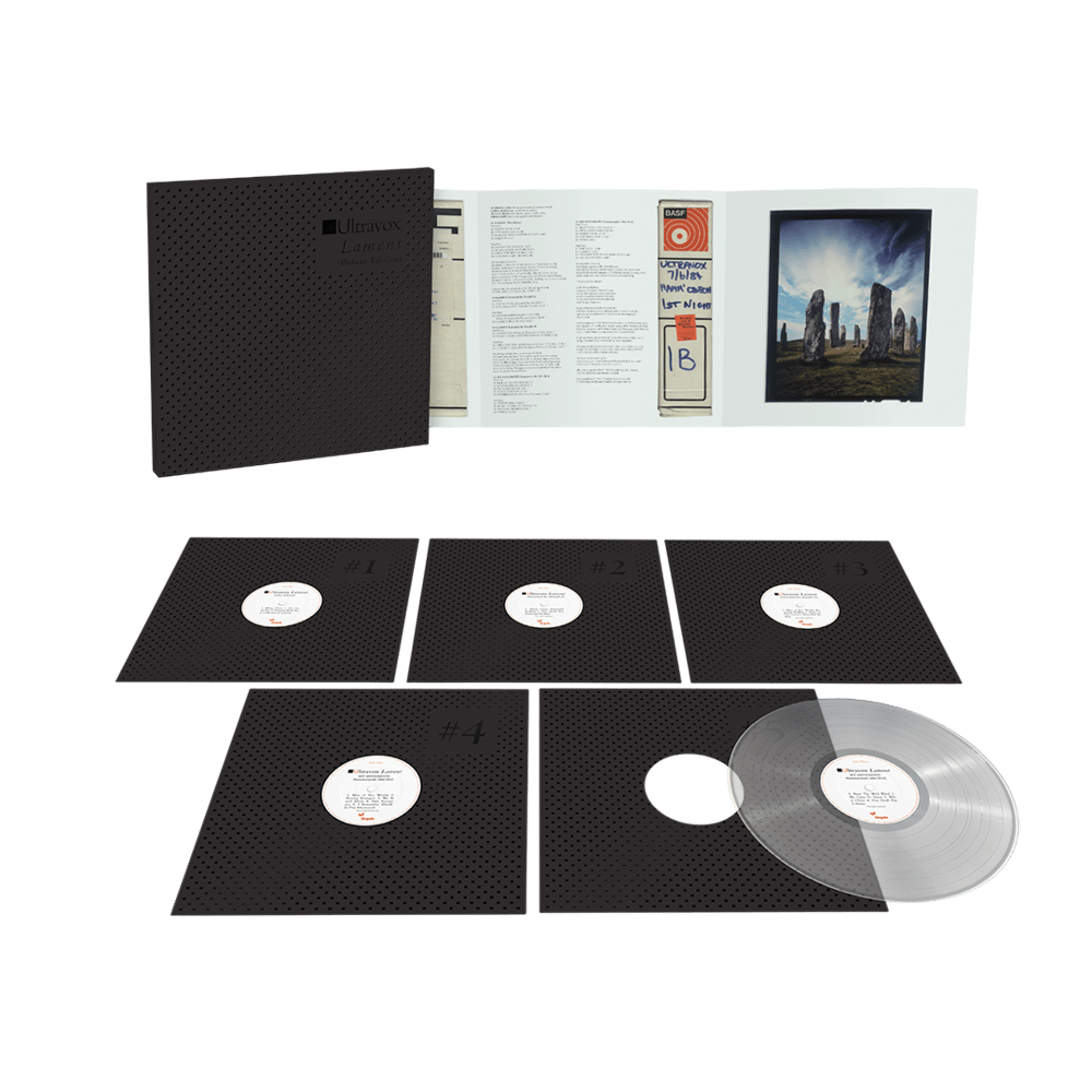 Ultravox Official Store - Ultravox - Lament 5LP Clear Vinyl