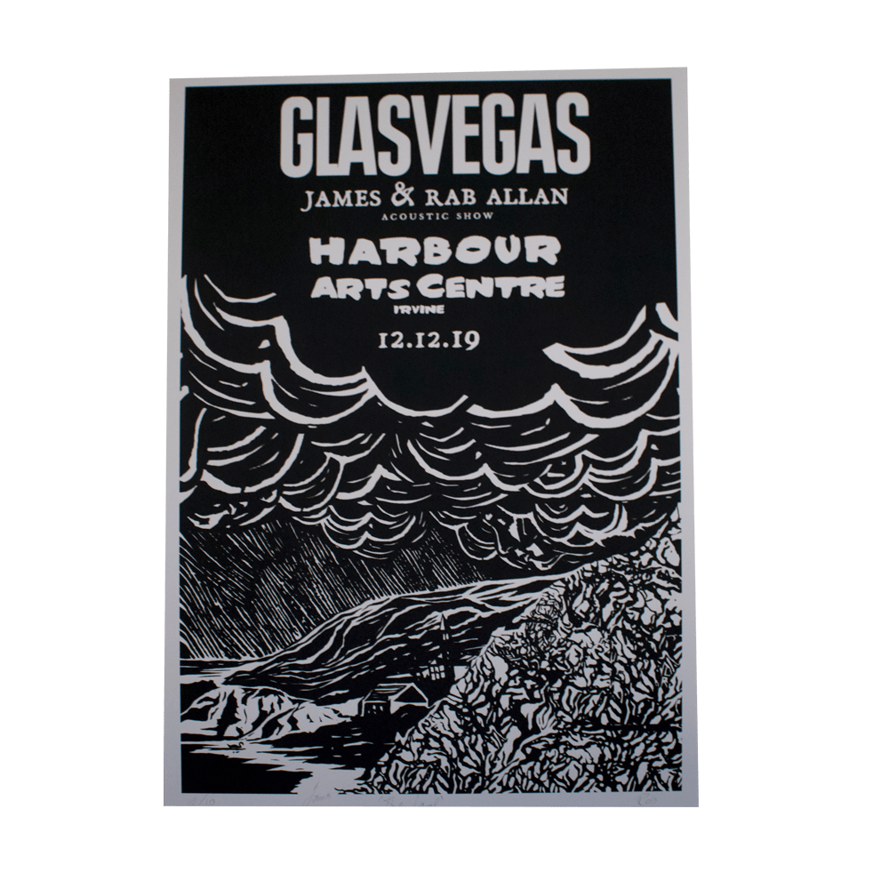Buy Online Glasvegas - Acoustic Tour Print - Irvine