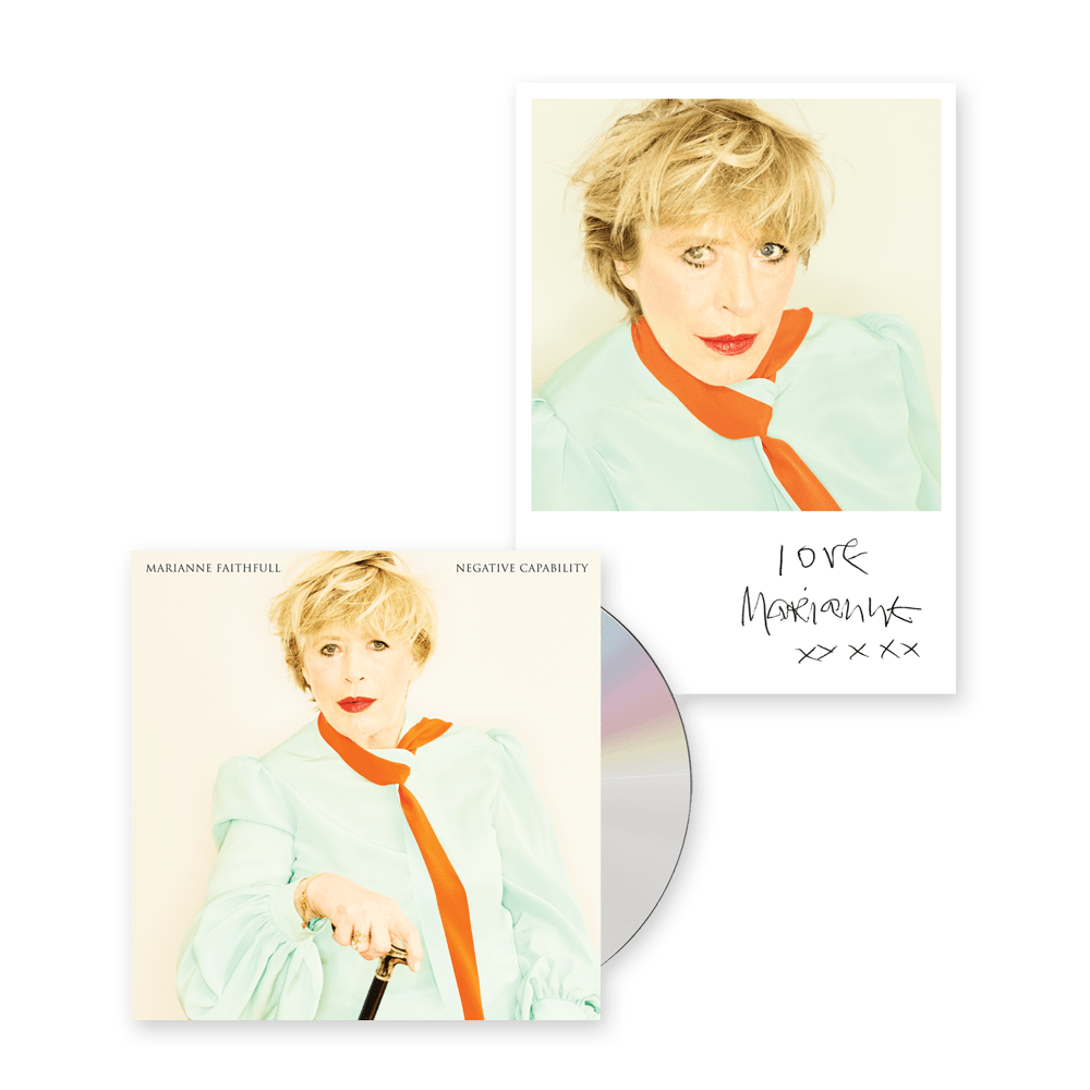 Buy Online Marianne Faithfull - Negative Capability Deluxe + Exclusive Print