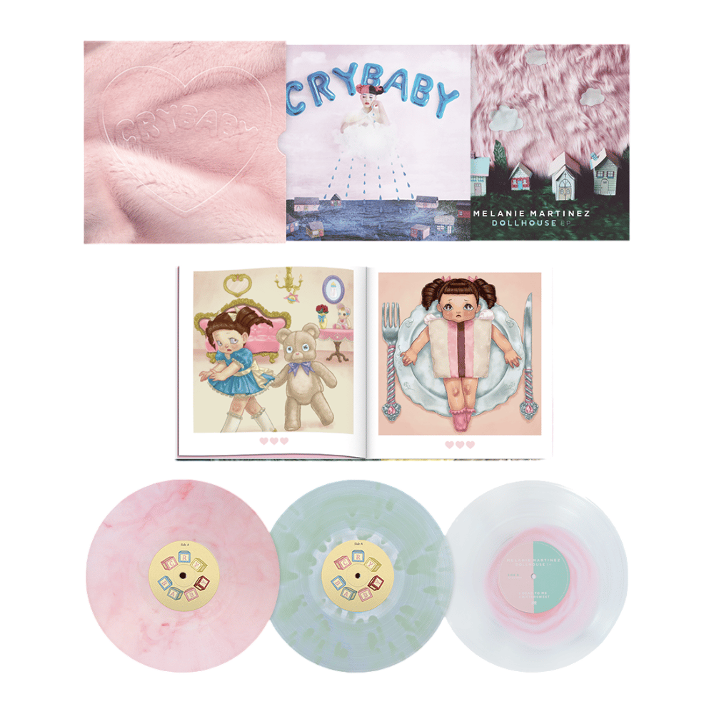 K-12 Half Baby Pink & Half Milky Clear | Melanie Martinez