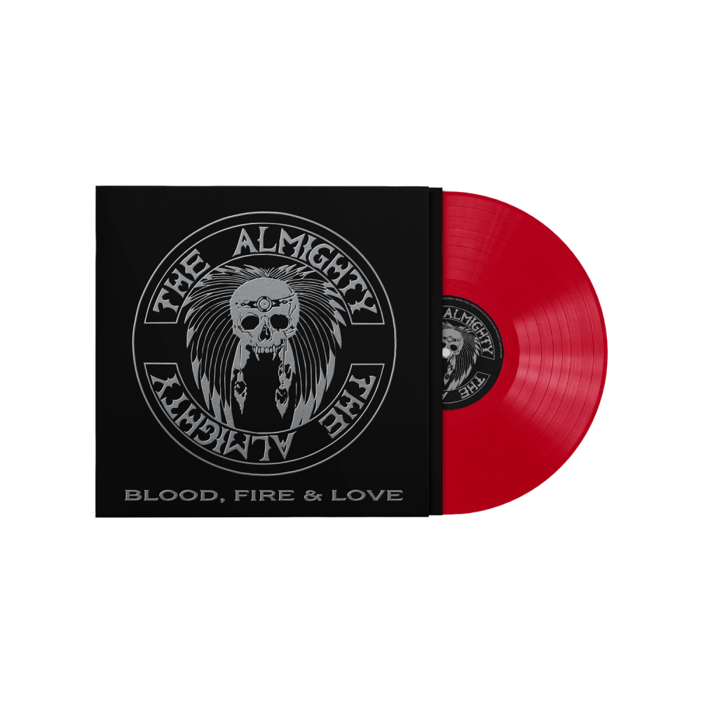 Buy Online The Almighty - Blood, Fire & Love Blood Red