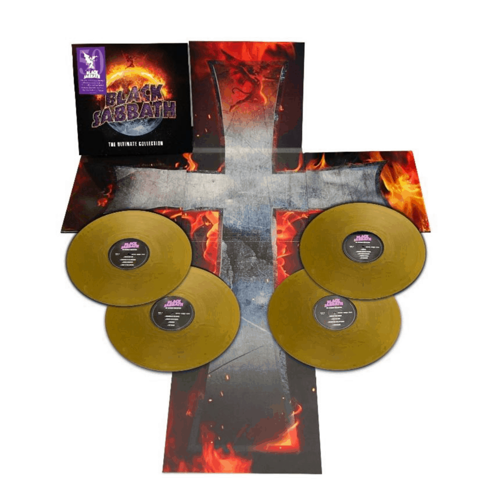 Buy Online Black Sabbath - The Ultimate Collection 4LP Gold