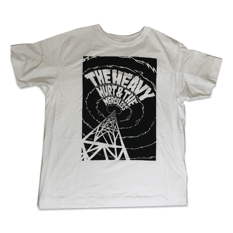 Buy Online The Heavy - Hurt & The Merciless White T-Shirt