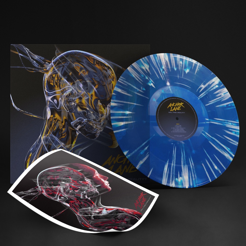 Call This A Reality? (Signed) Blue/White Splatter 