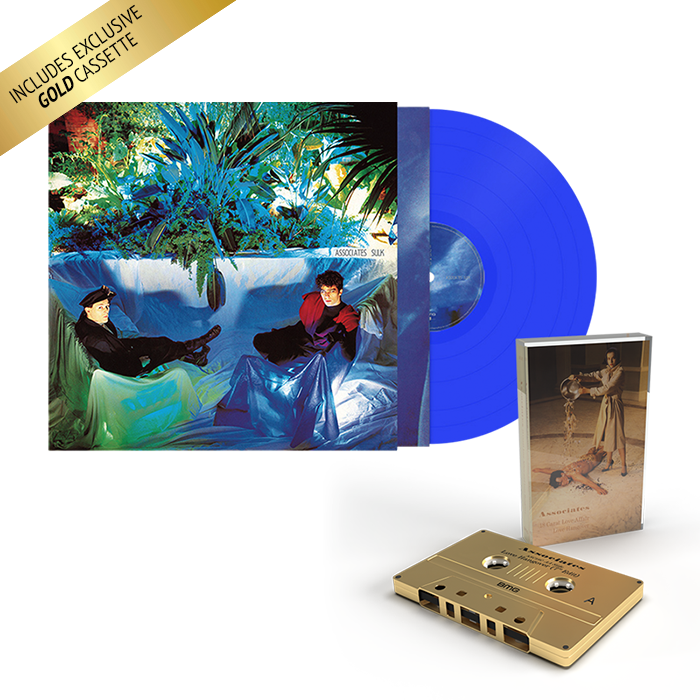 Buy Online The Associates - Sulk (40th Anniversary Edition) Blue Vinyl + Exclusive Gold Cassette