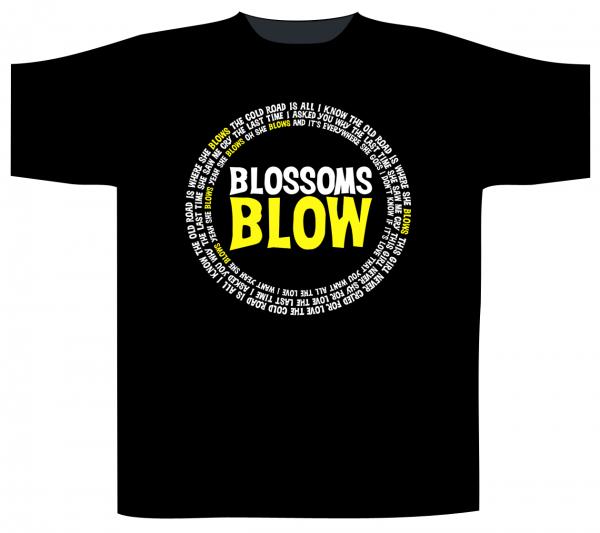 Buy Online Blossoms - Blossoms Blow Black T-Shirt