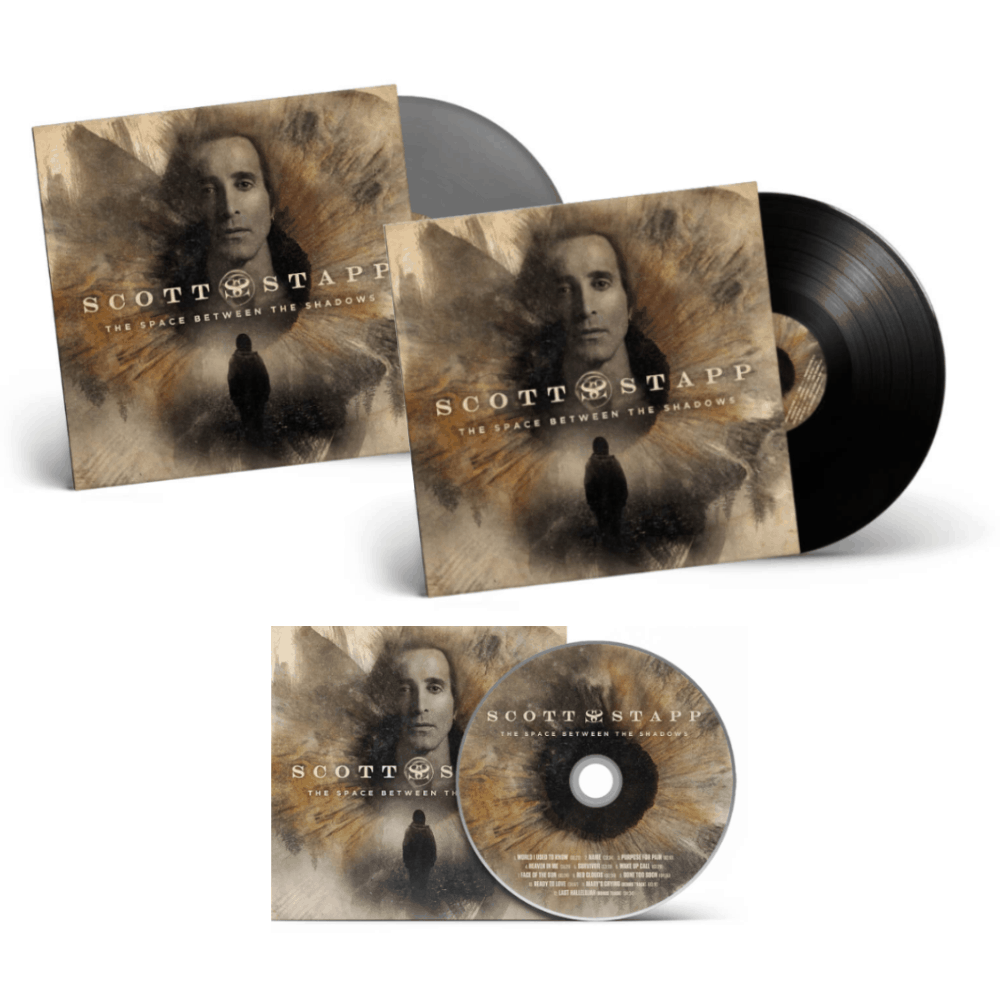 Buy Online Scott Stapp - The Space Between The Shadows CD + Exclusive Silver Vinyl + Black Vinyl