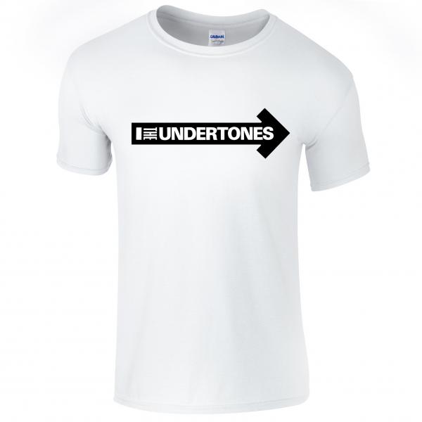 Buy Online The Undertones - White Logo T-Shirt