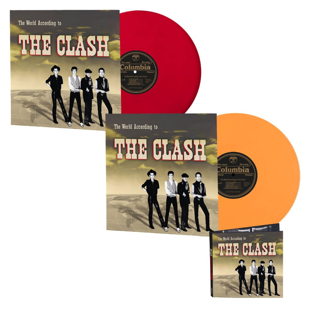 The World According to The Clash CD + Orange LP + Red LP | The