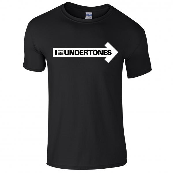 Buy Online The Undertones - Black Logo T-Shirt