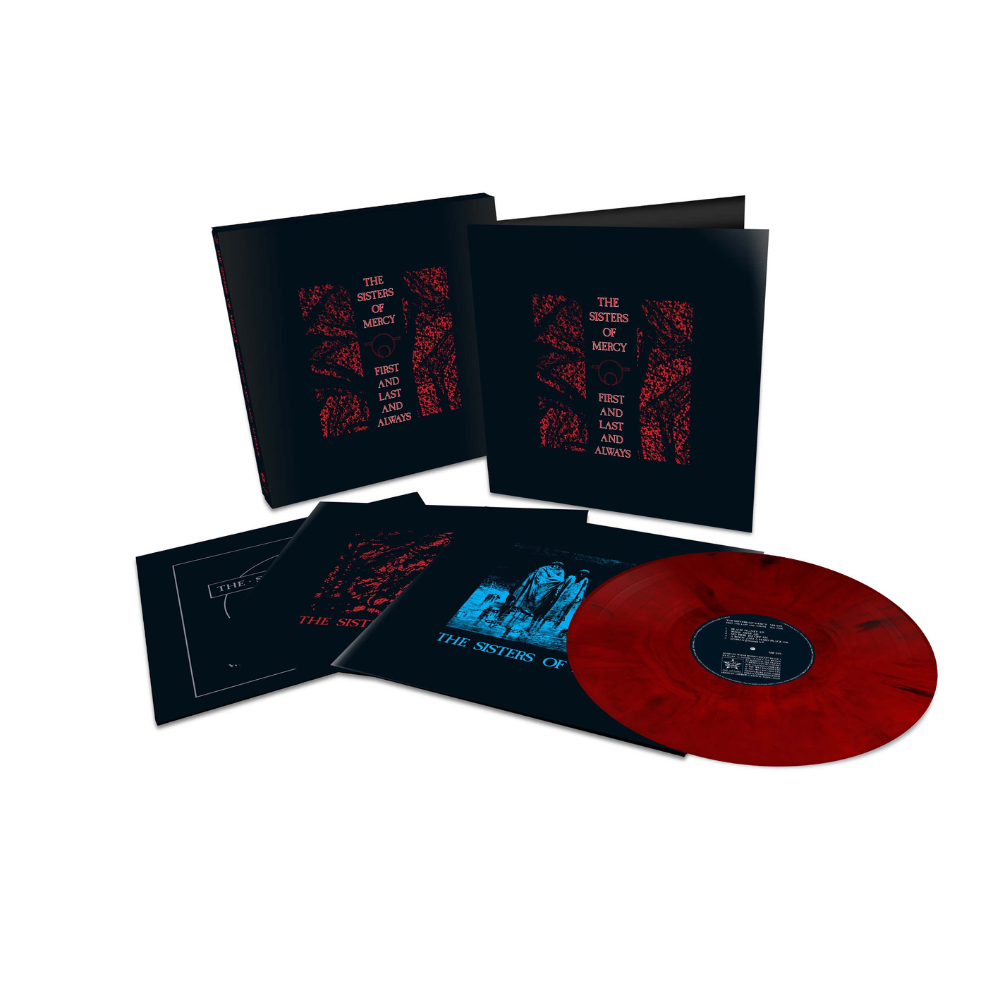 Buy Online The Sisters of Mercy - First And Last And Always 4xLP Black/Red Marble