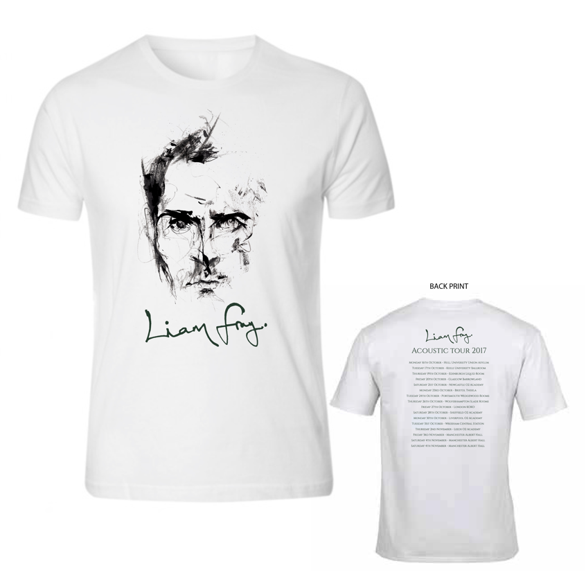 Buy Online Liam Fray - 2017 Tour T-Shirt