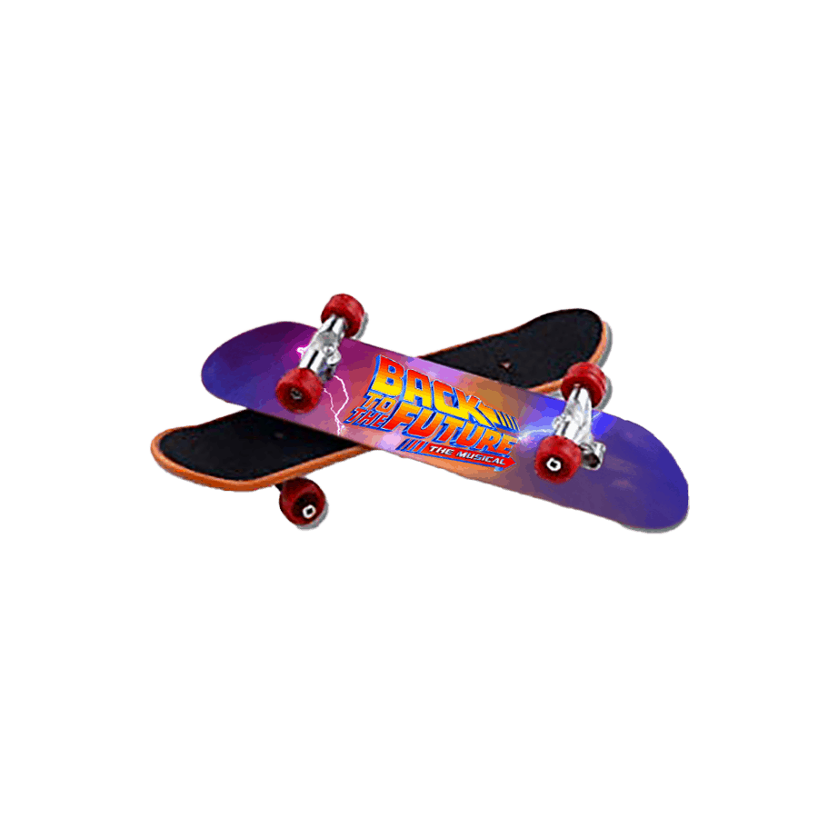 Buy Online Back To The Future The Musical - Finger Skateboard