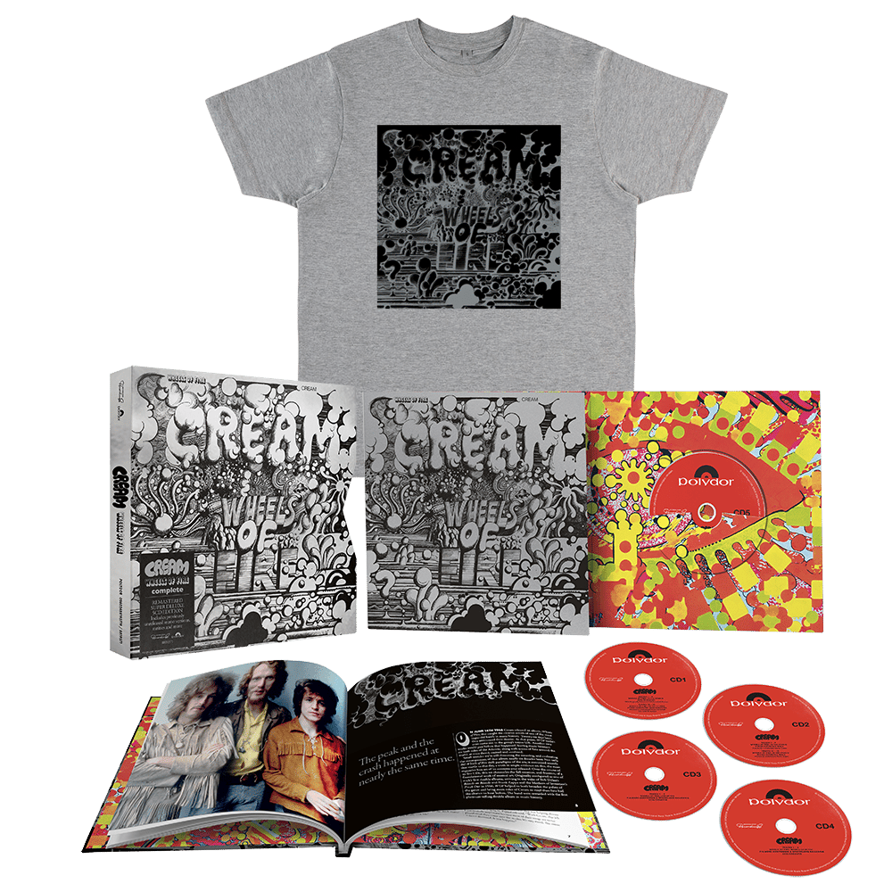 Wheels of Fire - Super Deluxe Edition 5CD | CREAM | Townsend Music