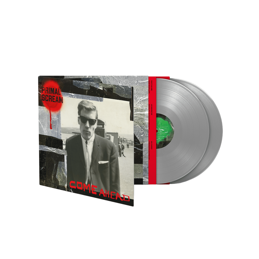 限定 Primal Scream COME AHEAD LP silver Primal Scream - Come Ahead [Indie Exclusive Silver 2 LP