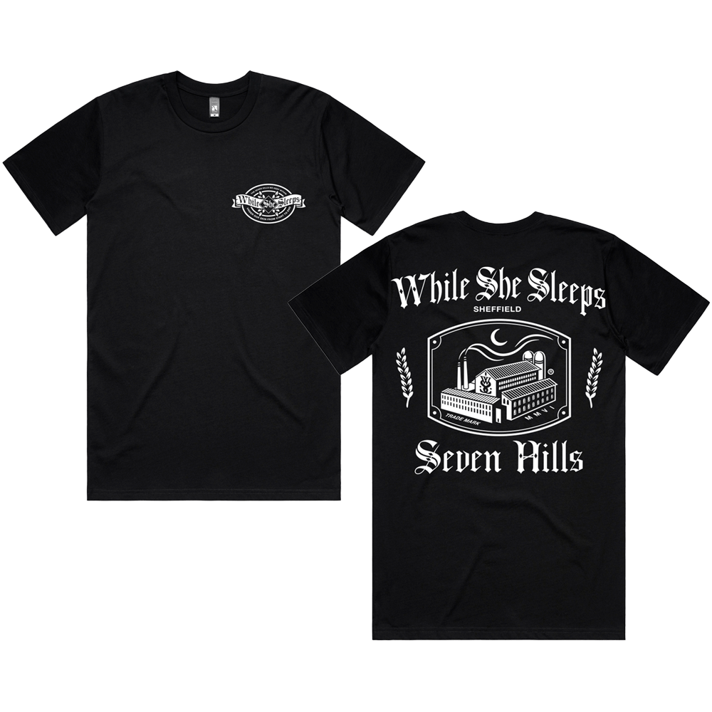 Seven Hills T-Shirt | While She Sleeps | Townsend Music