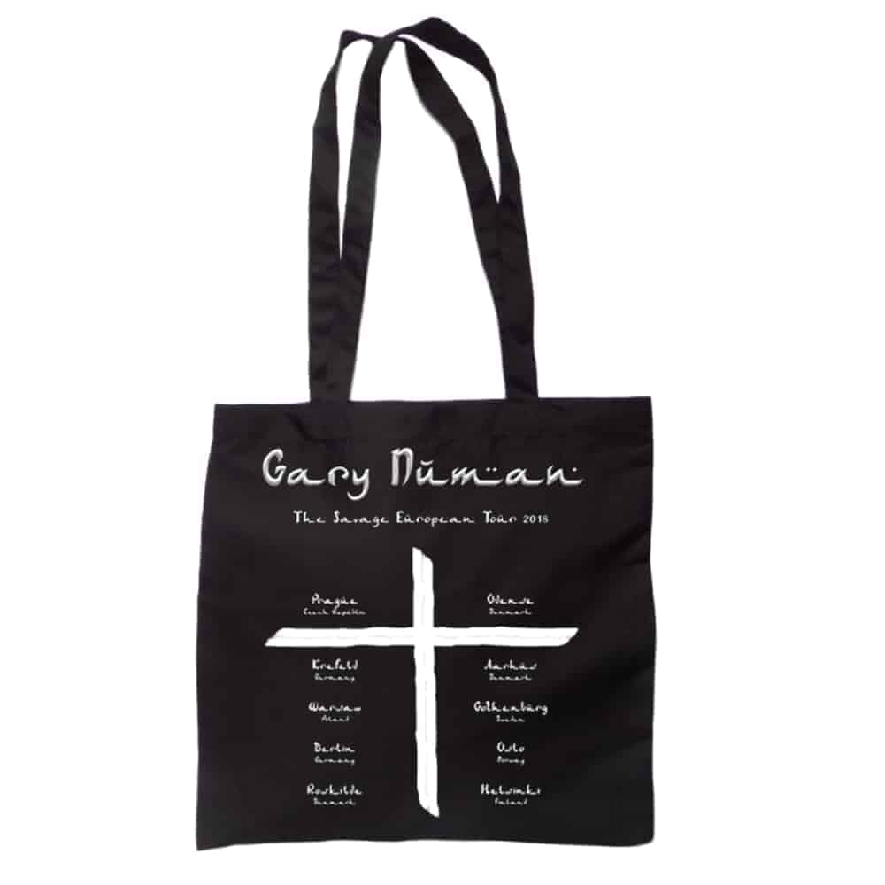 Buy Online Gary Numan - 2018 European Tour Bag