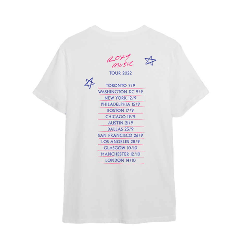 Roxy Music Official Store - Roxy Music - Love Is The Drug 2022 Tour T-Shirt