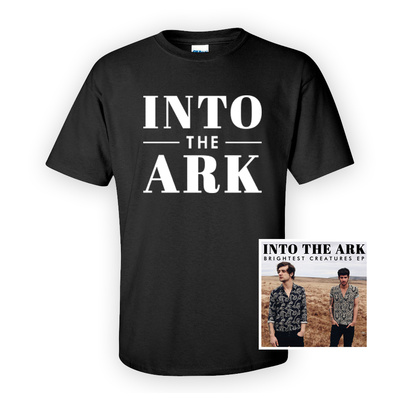 Buy Online Into The Ark - Black Logo T-Shirt Bundle