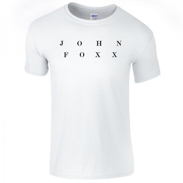 Buy Online John Foxx - John Foxx Logo White T-Shirt