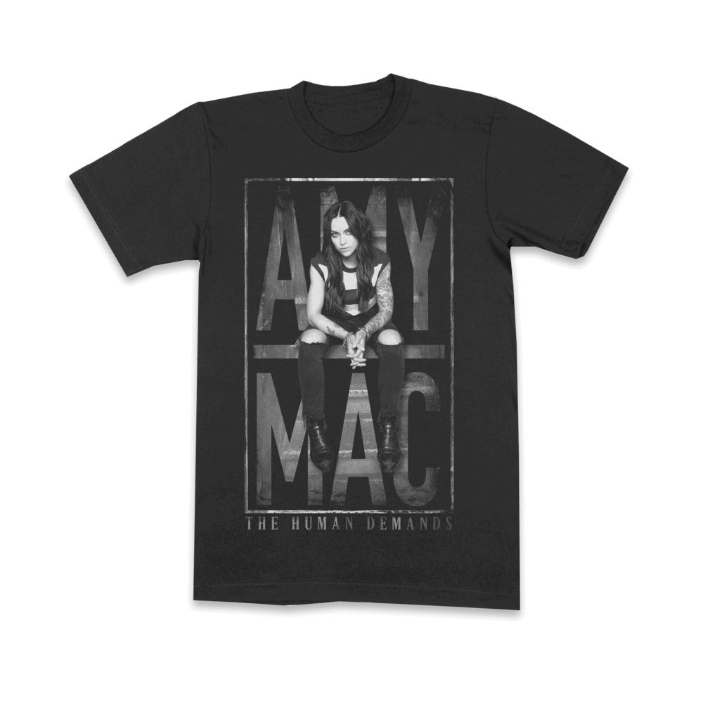 Buy Online Amy Macdonald - The Human Demands Black T-Shirt