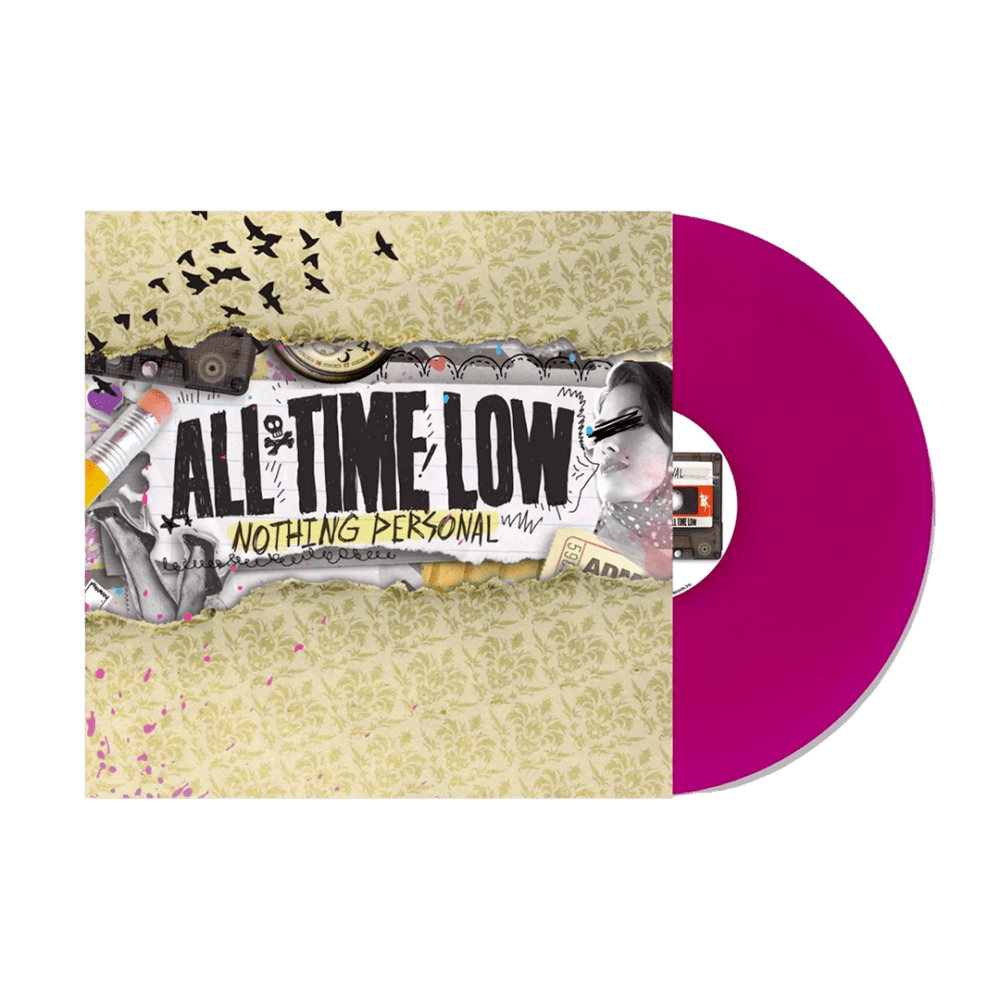 Buy Online All Time Low - Nothing Personal Neon Purple