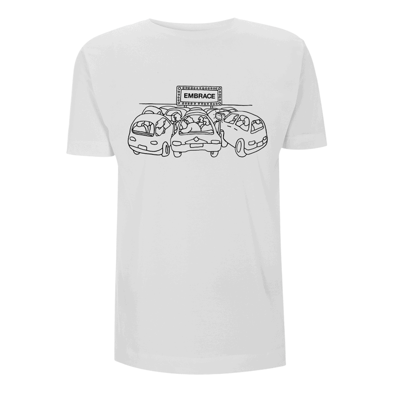 Buy Online Embrace - Drive In T-Shirt (White)