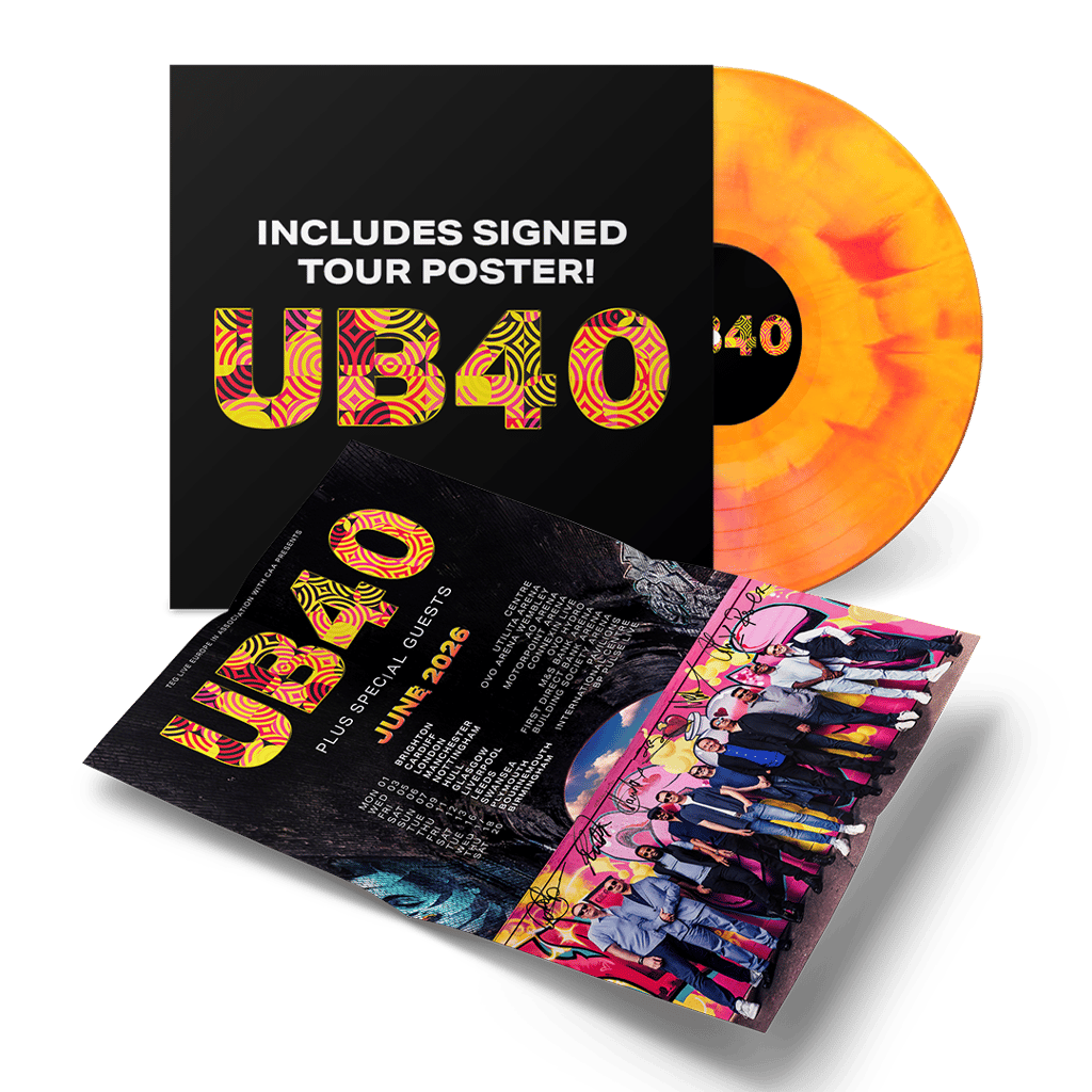 UB45 CD Album + T-Shirt (Inc Signed Print) | UB40 | Townsend Music