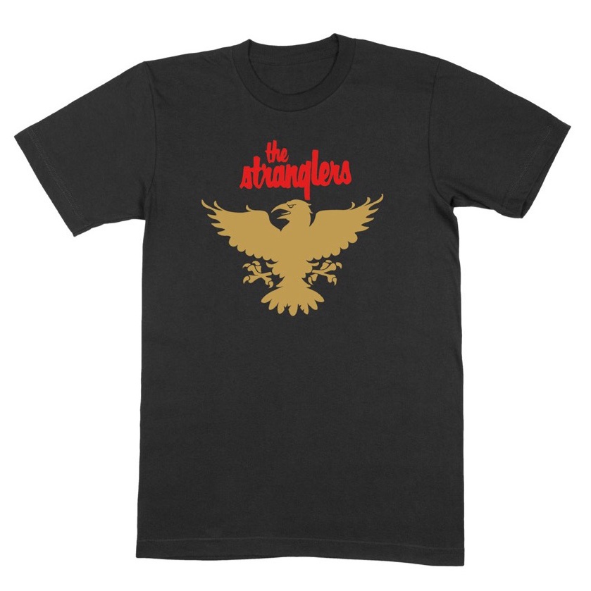 Buy Online Stranglers - Gold Raven T-Shirt