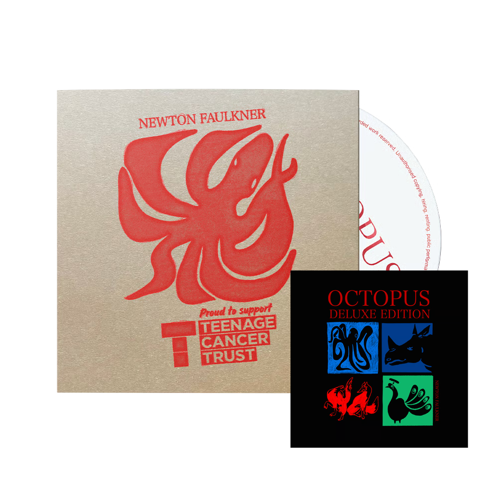 OCTOPUS White Vinyl + Deluxe Digital Download | Newton Faulkner ...