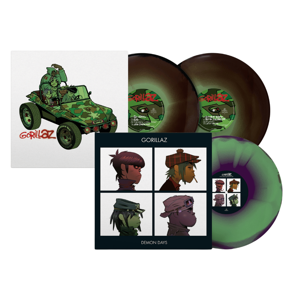 Demon Days Green, Purple & Red | Gorillaz | Townsend Music