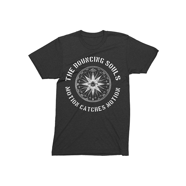 Buy Online Bouncing Souls - Compass Grey T-Shirt