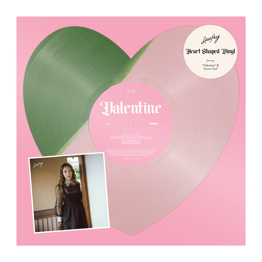Laufey Valentine ハート型7インチ 新品 レイヴェイ public