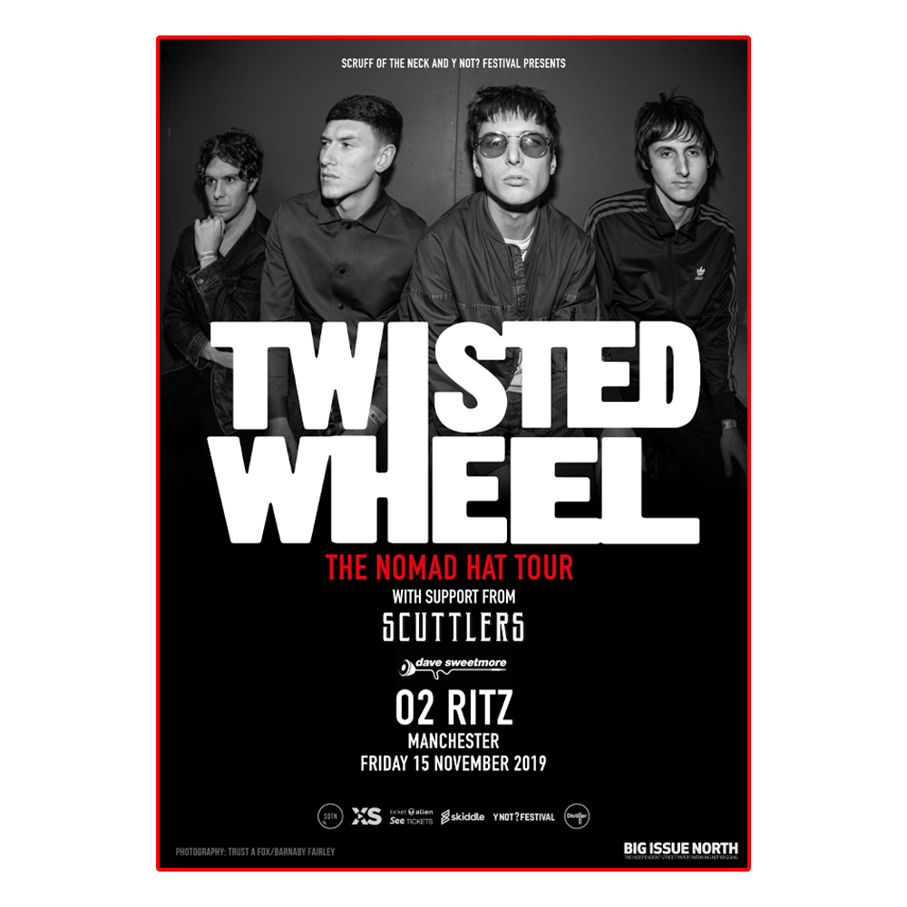 Buy Online Twisted Wheel - NOMAD HAT Tour PosterSigned