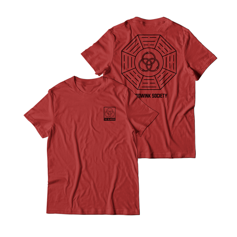 Buy Online The Blinders - Hoodwink Snake T-Shirt (Red)