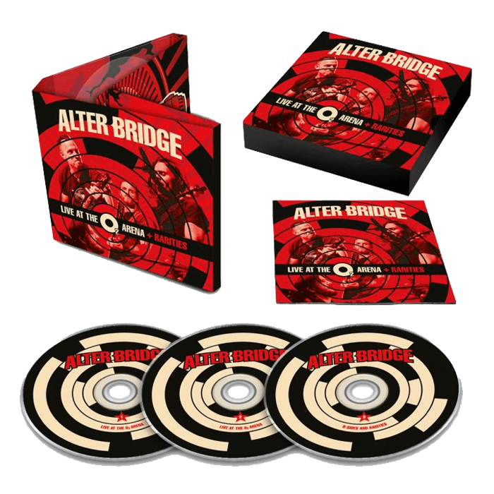 Buy Online Alter Bridge - Live At The O2 Arena + Rarities 3CD Album