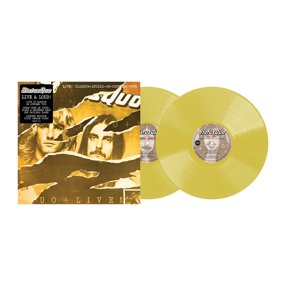 The Status Quo UKオリジナル盤 LPレコード Plugged In Live And Rockin' In Reading | Status Quo | Townsend Music
