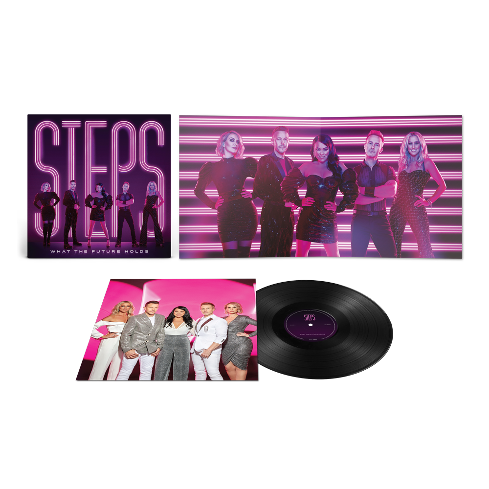 Buy Online Steps - What The Future Holds Black Vinyl