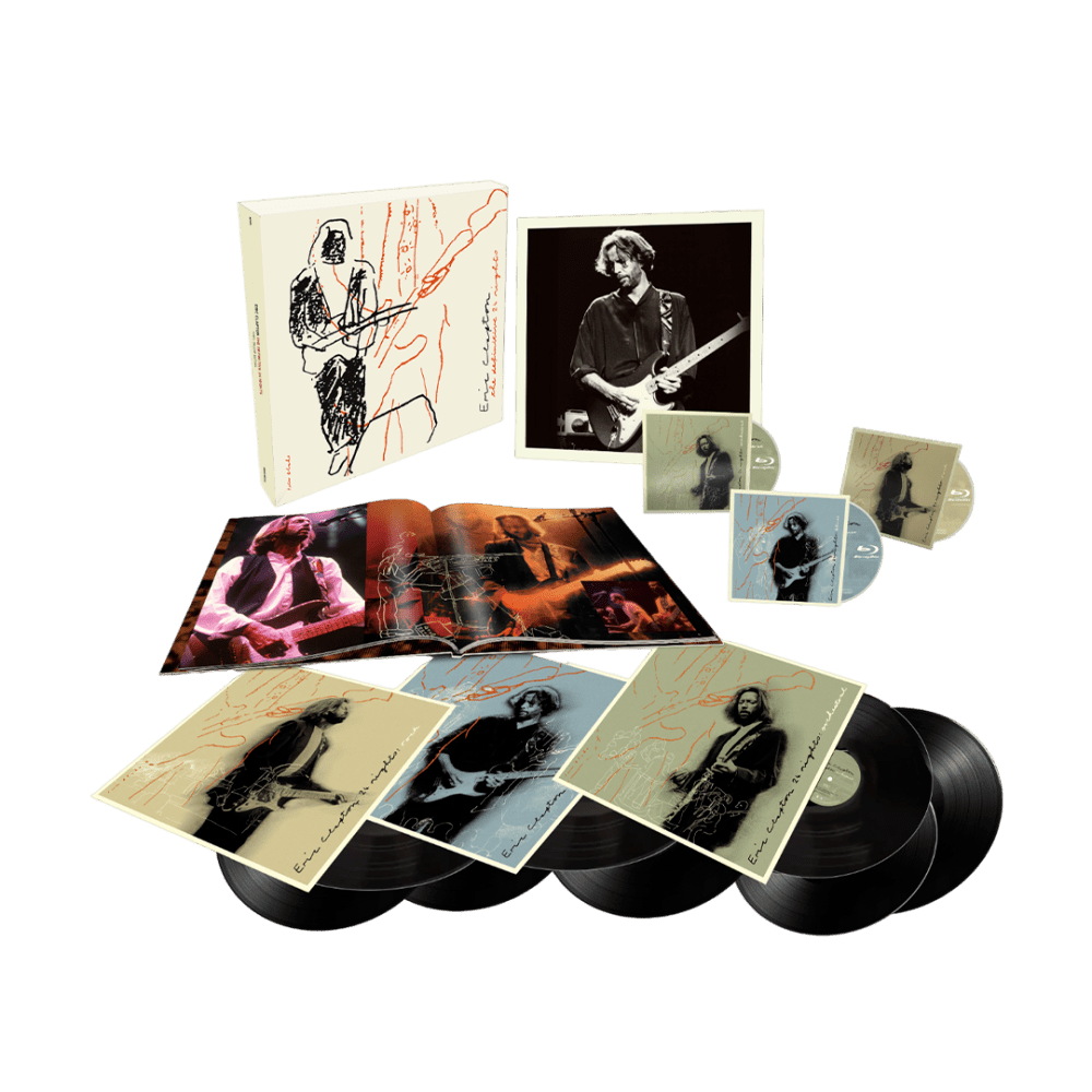 エリッククラプトン　24ナイツ　スーパーデラックス　limited The Definitive 24 Nights Super Deluxe Edition 8LP + 3 Blu-Ray