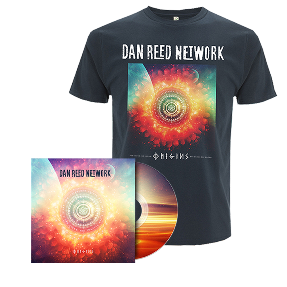 Buy Online Dan Reed Network - Origins CD Album + Artwork T-Shirt