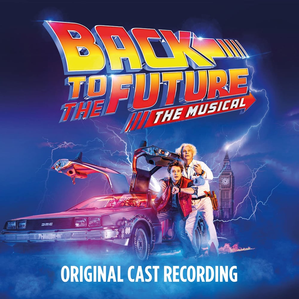 Back to the Future The Musical Original Cast Recording CD on Back