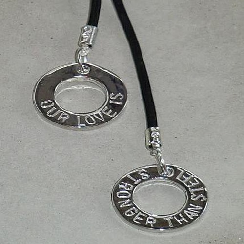Buy Online Dan Reed - Our Love Is Stronger Than Steel Necklace
