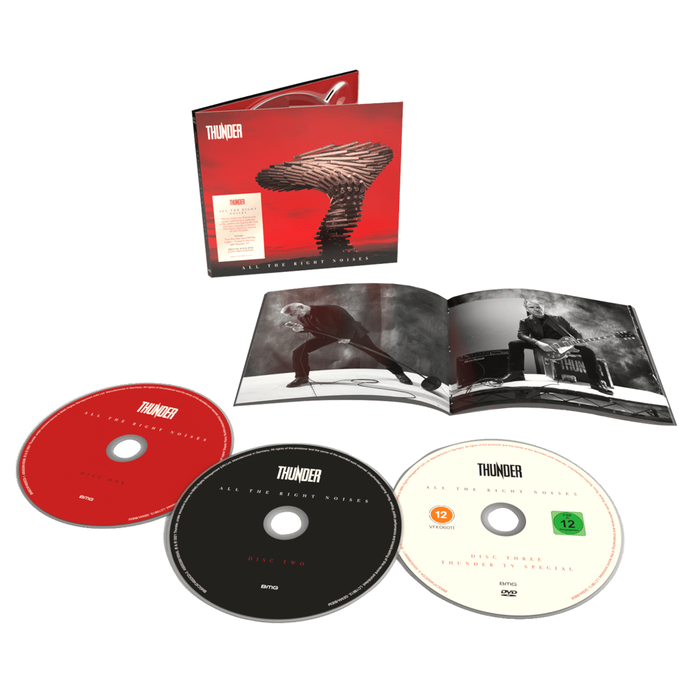 Buy Online Thunder - All The Right Noises 2CD/DVD