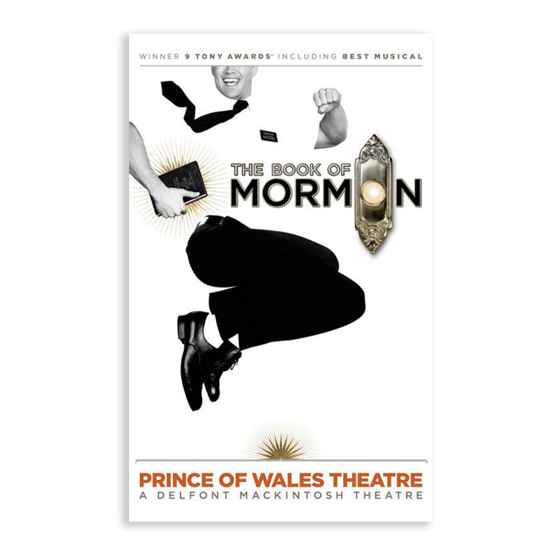 Buy Online Book Of Mormon - London Poster